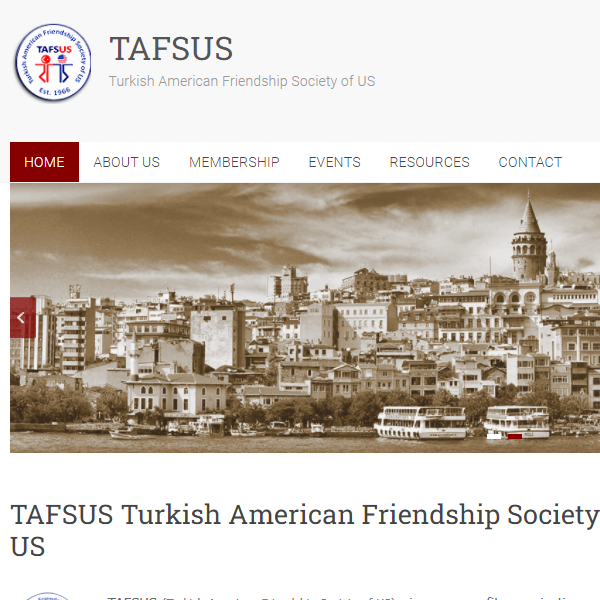 Turkish Organization Near Me - Turkish American Friendship Society of US
